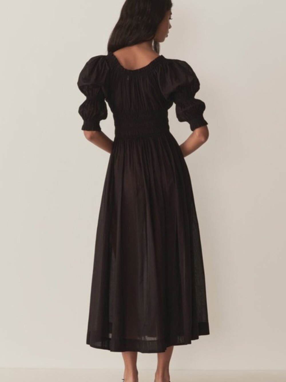 Doen Ischia Dress in Black - Picture 8 of 13